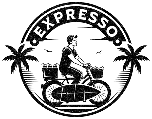 לוגו EXPRESSO - הזמנת קפה וחטיפים בחוף הים בתל אביב